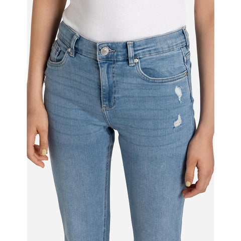 PG1 Light Blue Boot-Cut Jeans | Montivo Pakistan