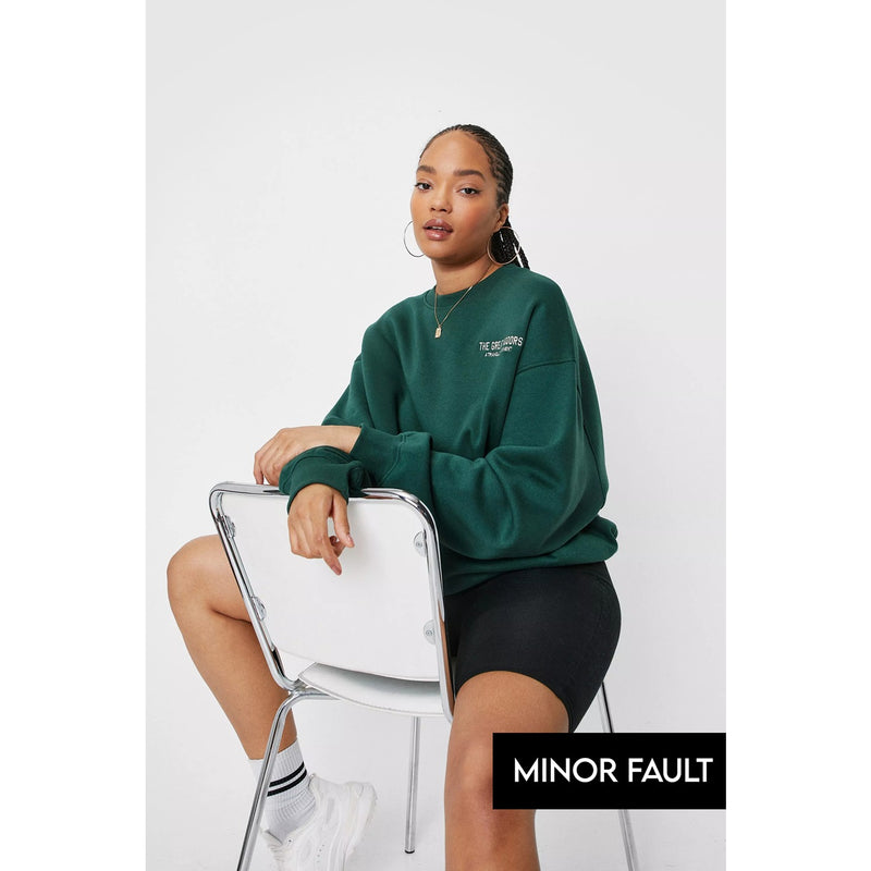(Minor Fault) Great Indoors Embroidered Sweatshirt | Montivo Pakistan
