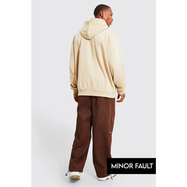 (Minor Fault) Lightweight Zip Thorugh Graphic Hoodie | Montivo Pakistan