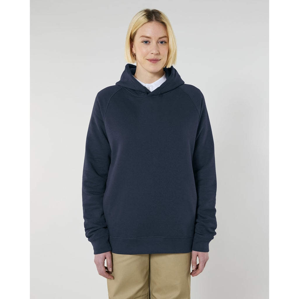 Navy Side Pocket Oversized Hoodie Montivo