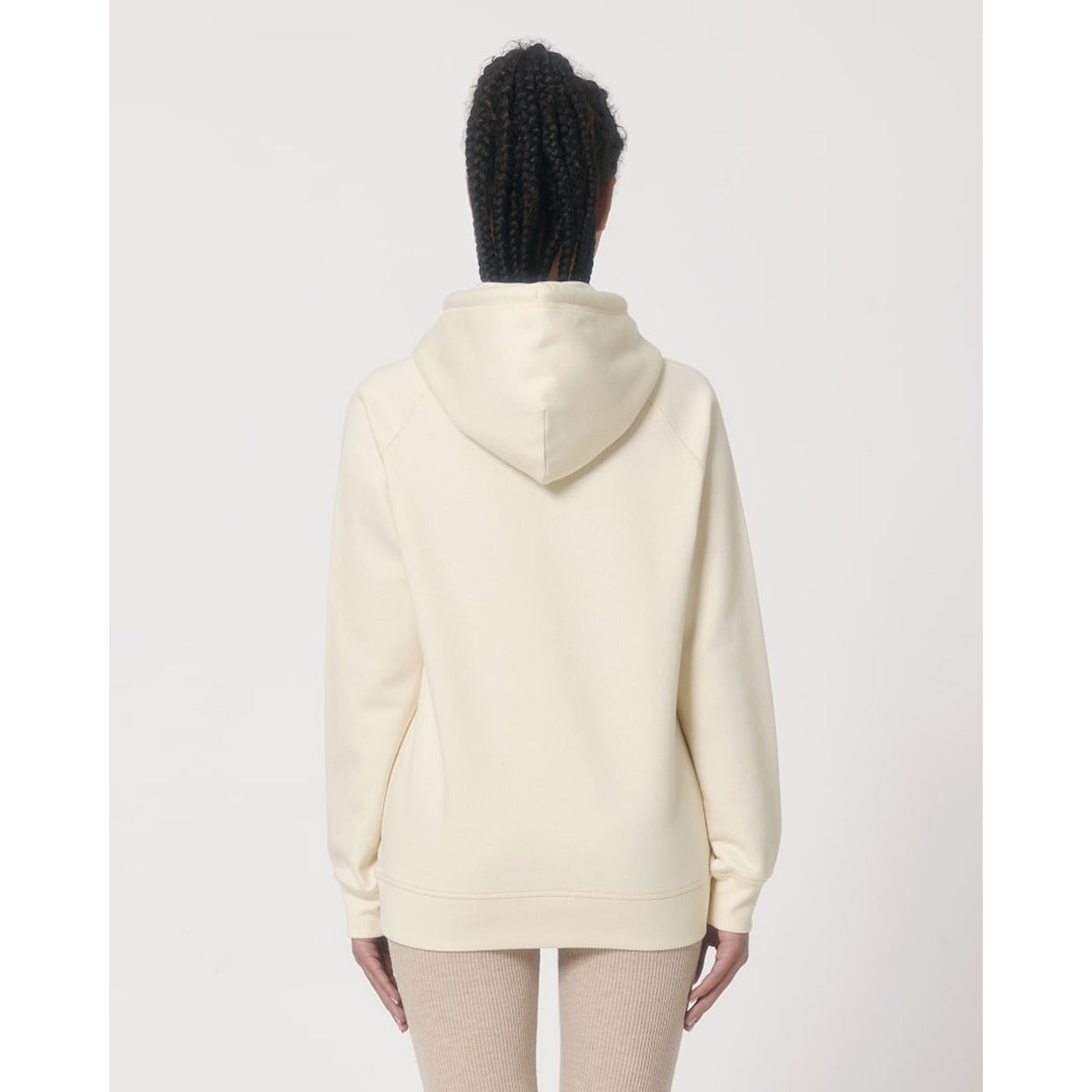Beige Side Pocket Oversized Hoodie | Montivo Pakistan