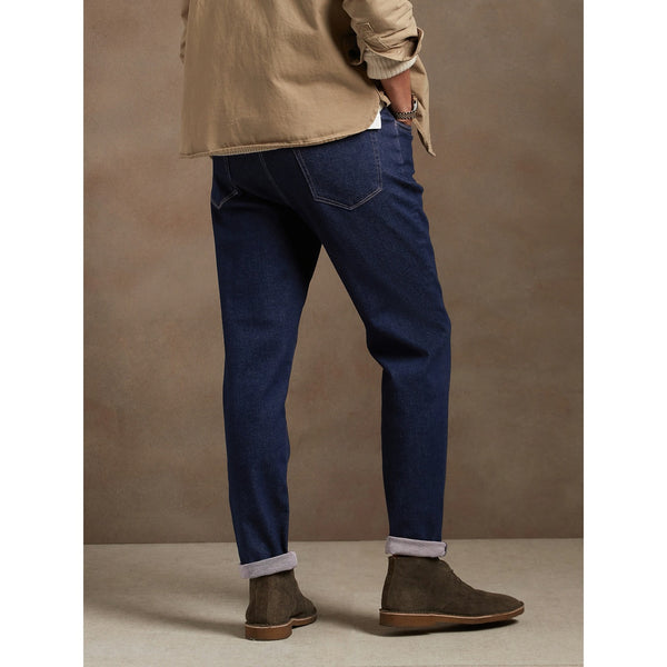 BR Blue Rinse Tapered Jeans | Montivo Pakistan