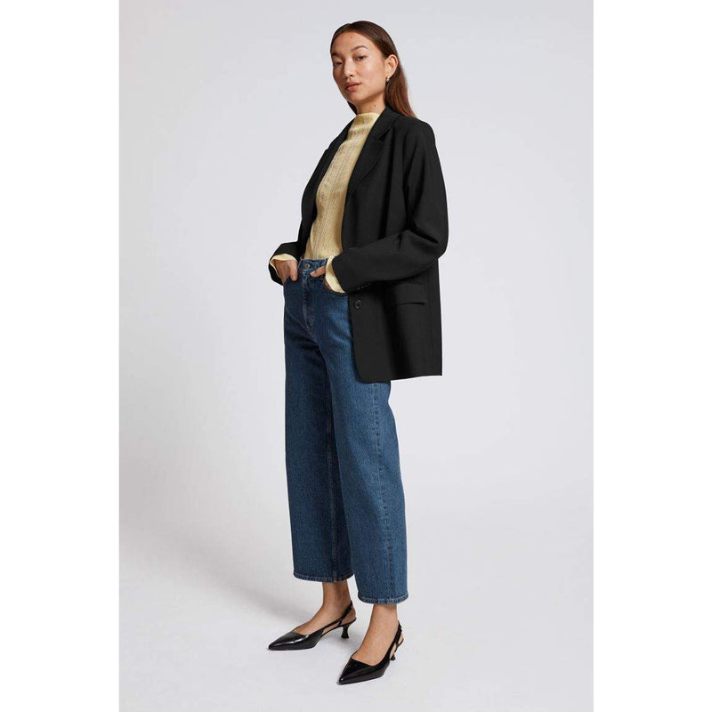 Blue Wide Leg Jeans | Montivo Pakistan