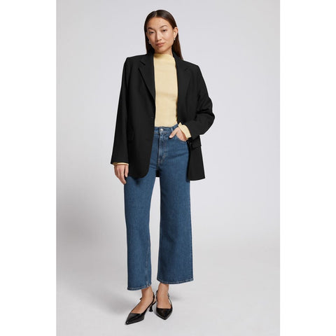 Blue Wide Leg Jeans | Montivo Pakistan