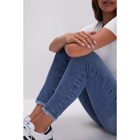 GA Blue Skinny Ripped Jeans | Montivo Pakistan