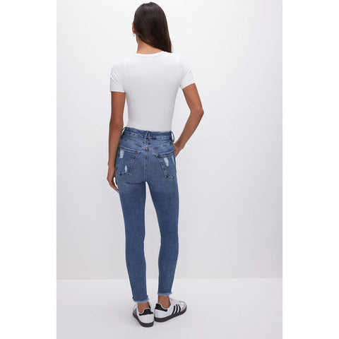 GA Blue Skinny Ripped Jeans | Montivo Pakistan