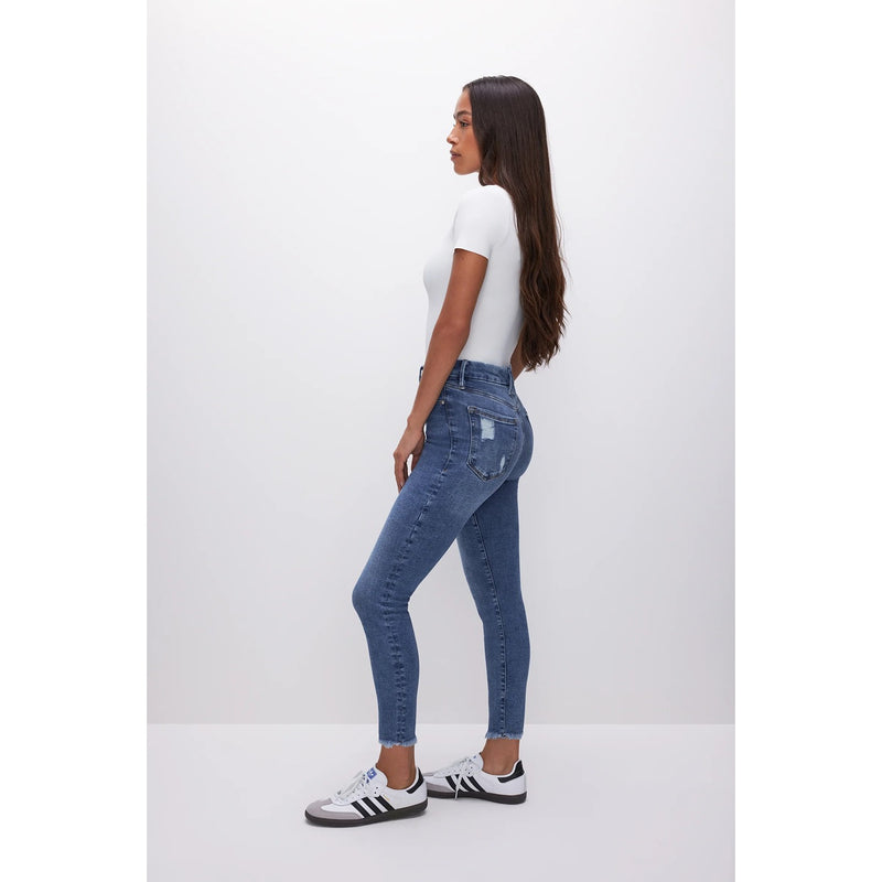 GA Blue Skinny Ripped Jeans | Montivo Pakistan
