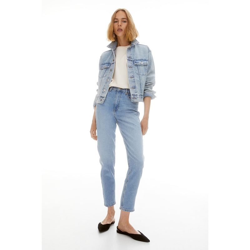 Slim Mom High Ankle Jeans | Montivo Pakistan