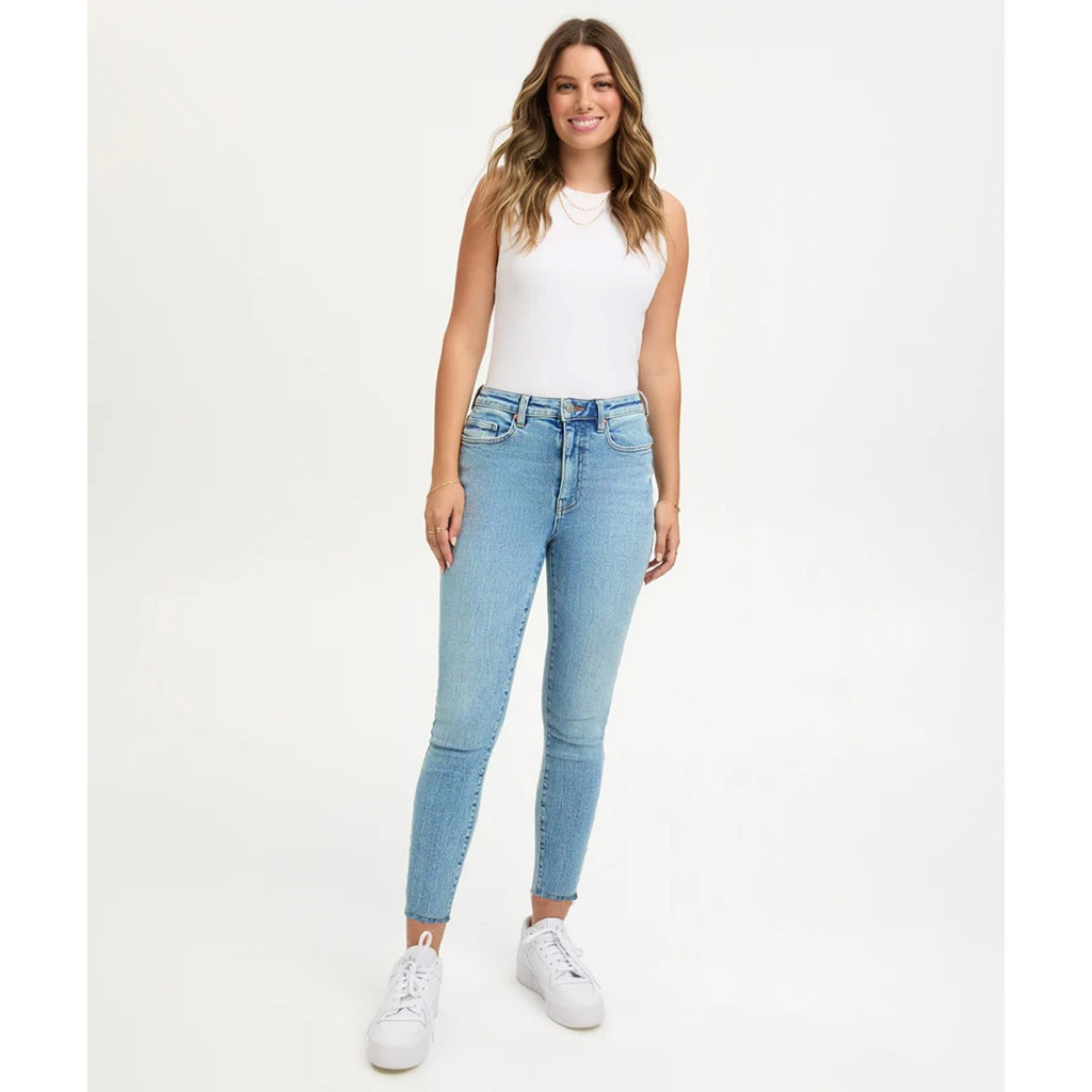 Sportsgirl Light Blue High Waisted Skinny Jeans Montivo