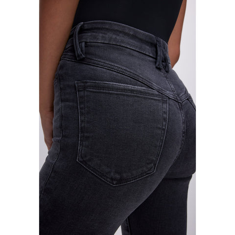 GA Black Skinny Fit Raw Hem Jeans | Montivo Pakistan