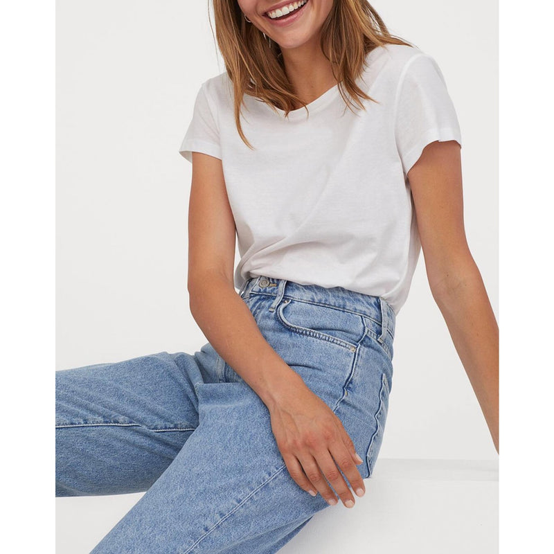 HM Light Mom High Jeans | Montivo Pakistan