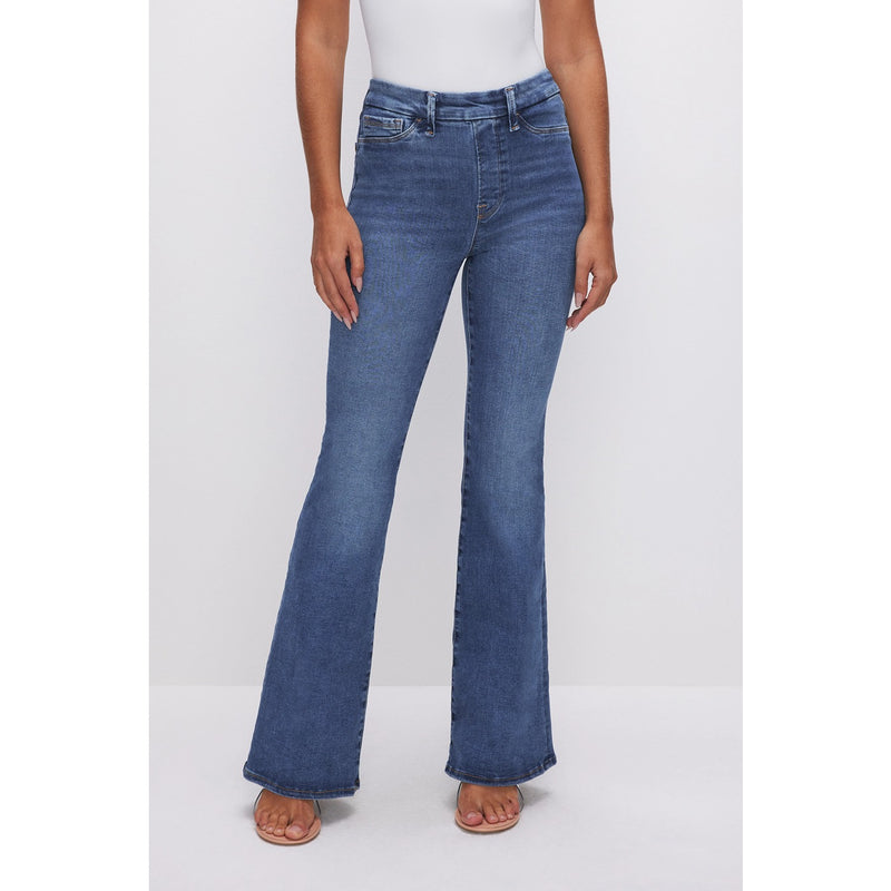 GA Power Stretch Mid Blue Flare Jeans | Montivo Pakistan