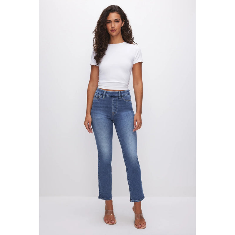 GA Power Stretch Mid Blue Straight Jeans | Montivo Pakistan