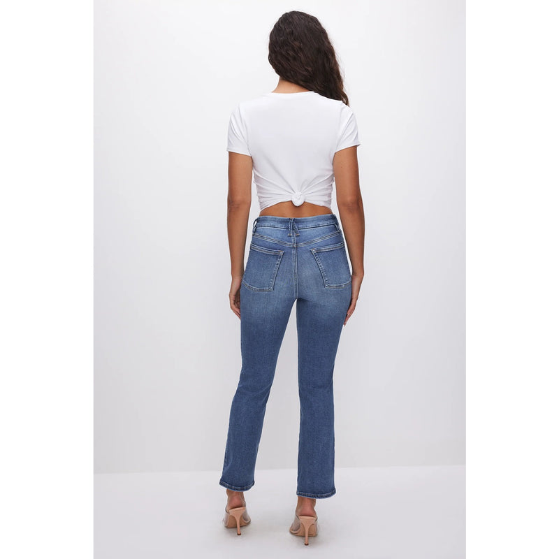 GA Power Stretch Mid Blue Straight Jeans | Montivo Pakistan
