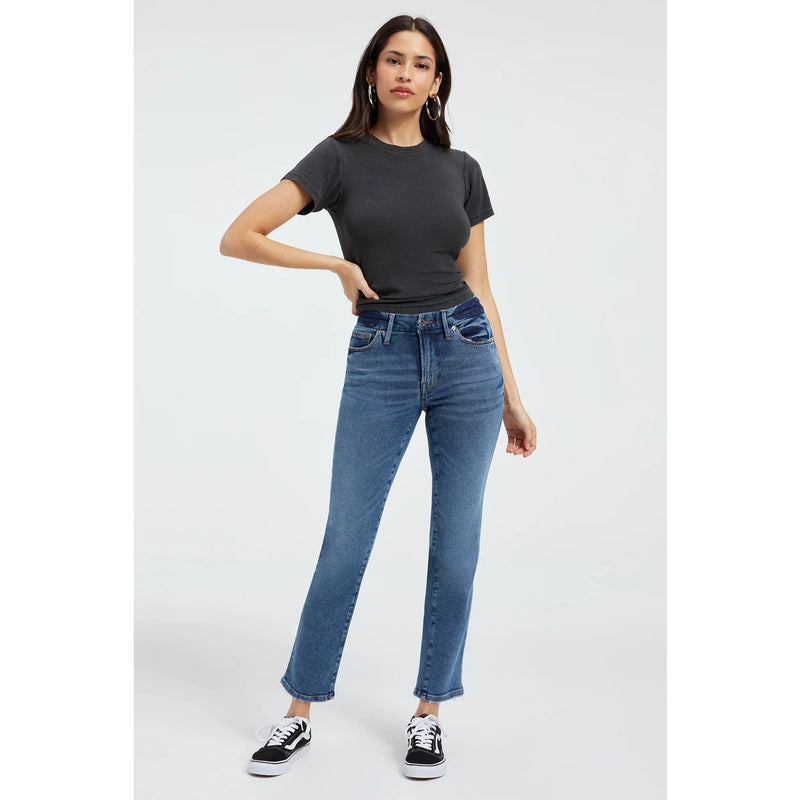 GA Straight Legs Stretchable Blue Jeans | Montivo Pakistan