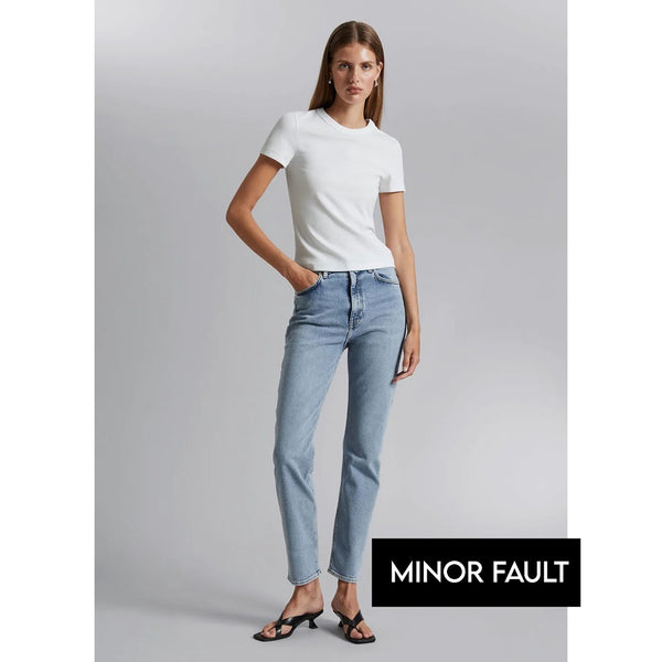 (Minor Fault) Slim Mom High Jeans | Montivo Pakistan