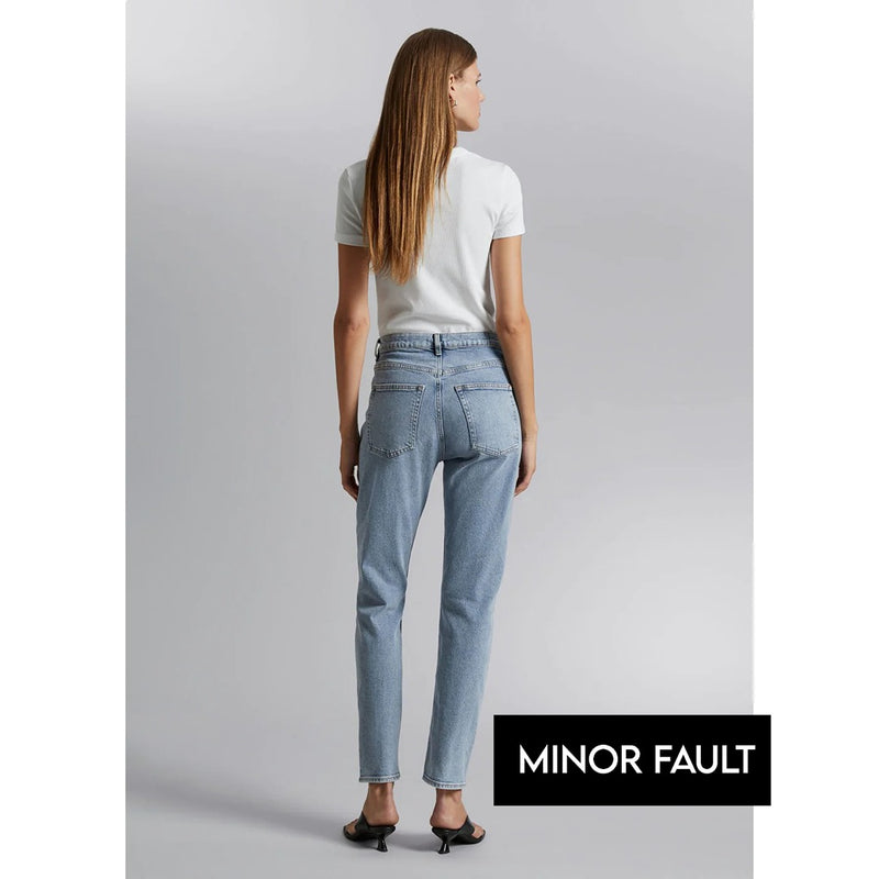 (Minor Fault) Slim Mom High Jeans | Montivo Pakistan