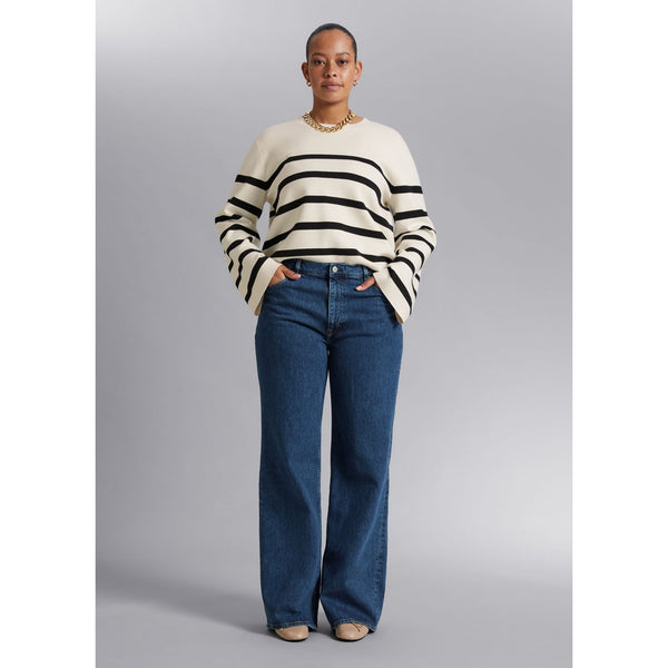 Blue Wide Leg Jeans | Montivo Pakistan