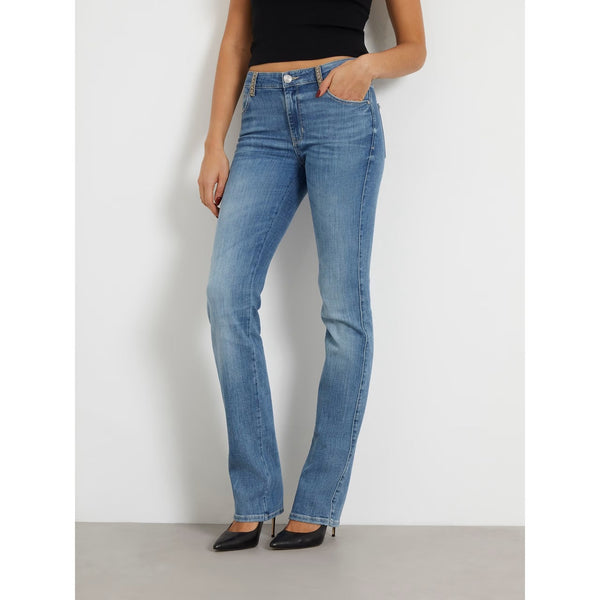 Blue Mid Rise Straight Denim Jeans | Montivo Pakistan
