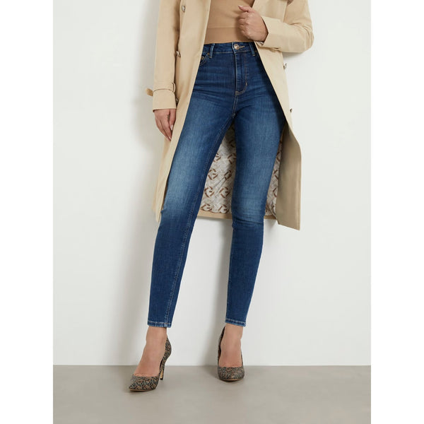 Blue High Rise Skinny Jeans | Montivo Pakistan