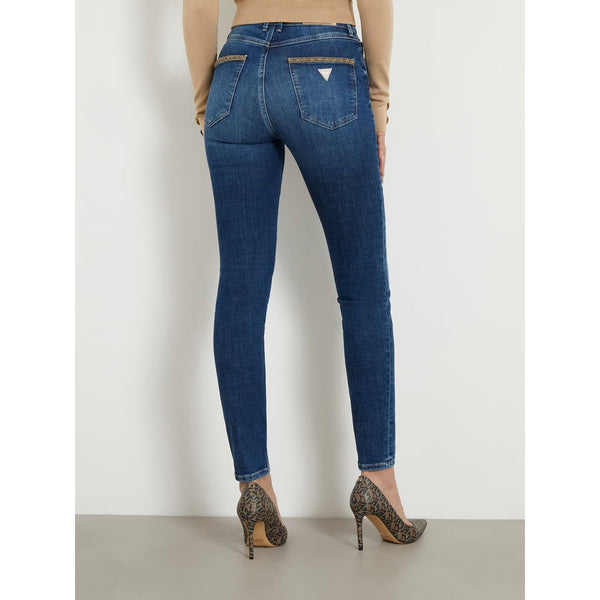 Blue High Rise Skinny Jeans | Montivo Pakistan