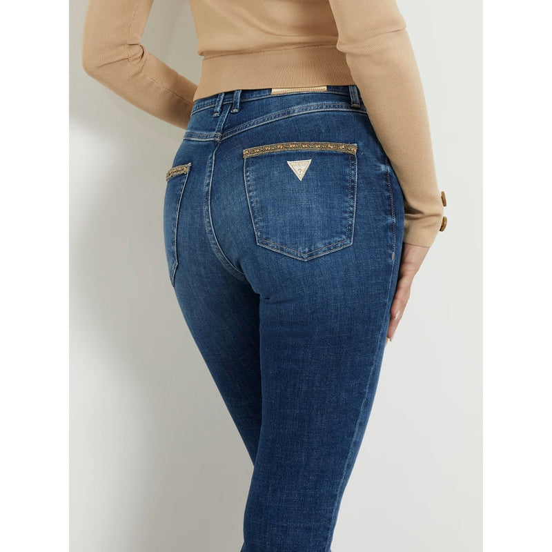 Blue High Rise Skinny Jeans | Montivo Pakistan