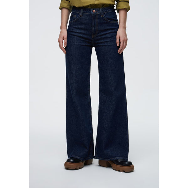 Plazzo Wide Leg Denim Trousers | Montivo Pakistan