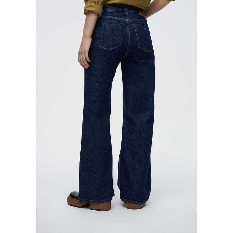 Plazzo Wide Leg Denim Trousers | Montivo Pakistan