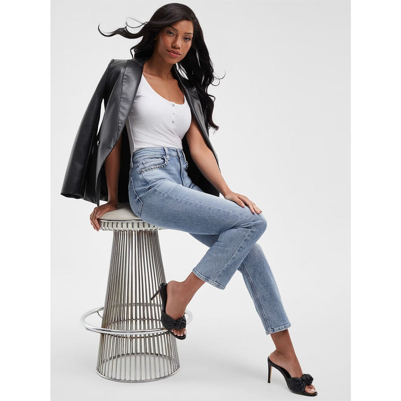 Girly Crystal Straight Jeans | Montivo Pakistan