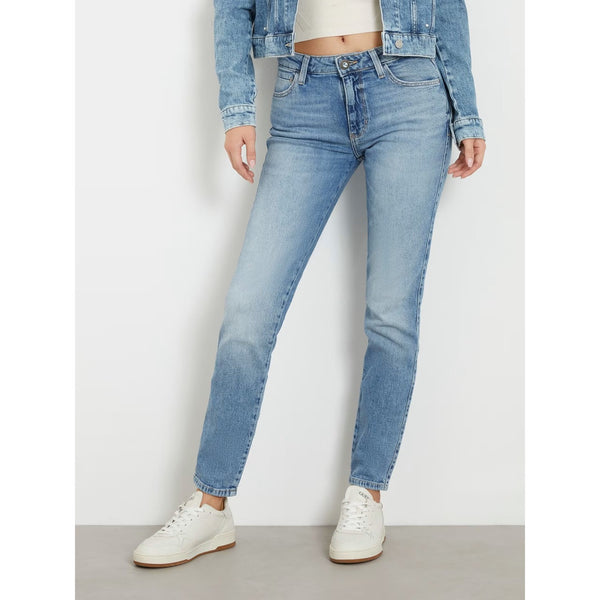 Light Blue Mid Rise Skinny Jeans | Montivo Pakistan