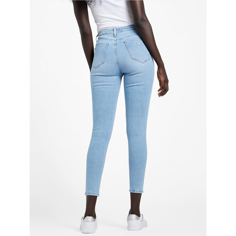 Light Blue High Rise Skinny Jeans | Montivo Pakistan