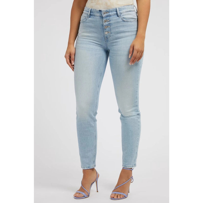 Light Blue Skinny High Rise Jeans | Montivo Pakistan