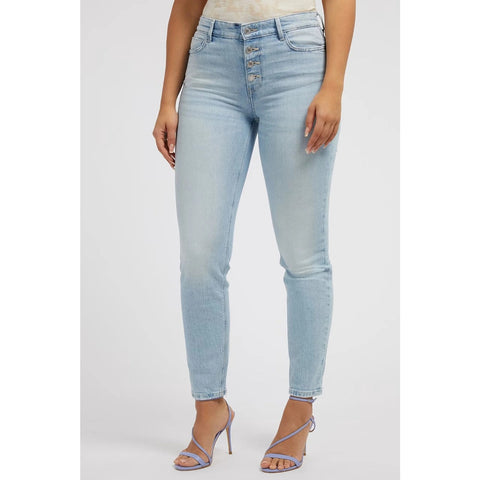 Light Blue Skinny High Rise Jeans | Montivo Pakistan