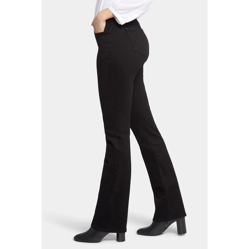 Black High Boot-Cut Jeans | Montivo Pakistan
