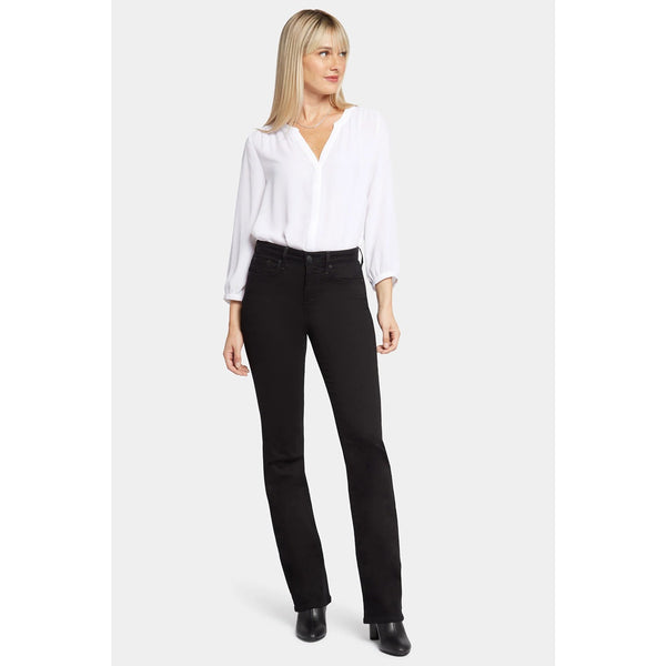Black High Boot-Cut Jeans | Montivo Pakistan