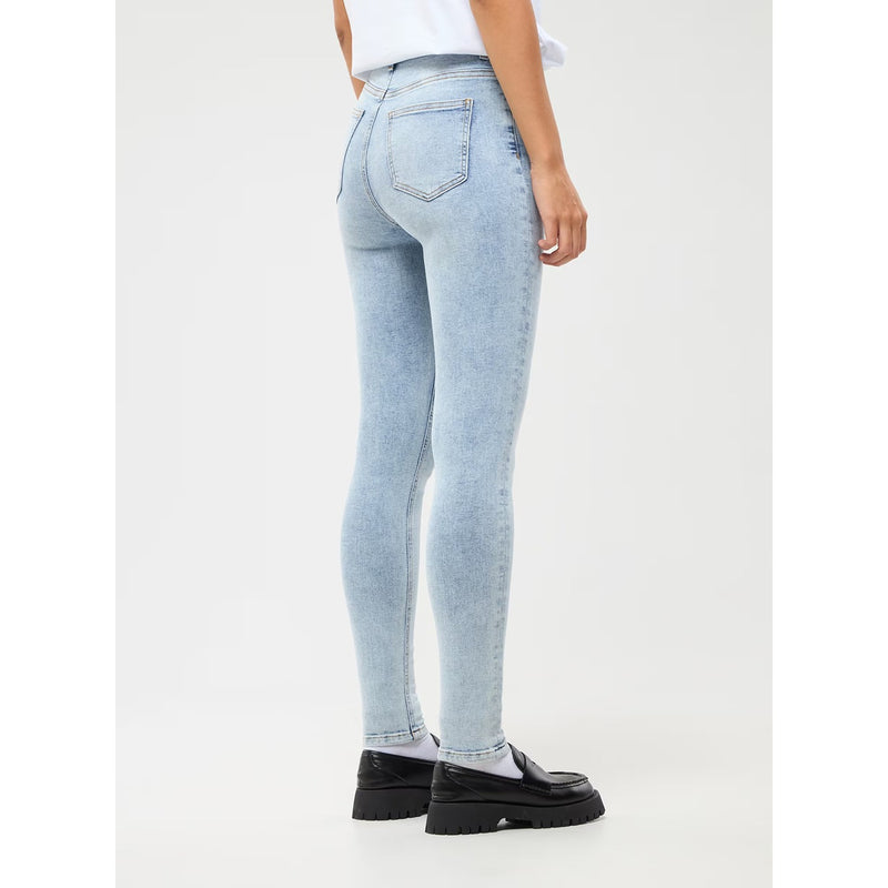 Light Blue Regular Waist Skinny Jeans | Montivo Pakistan