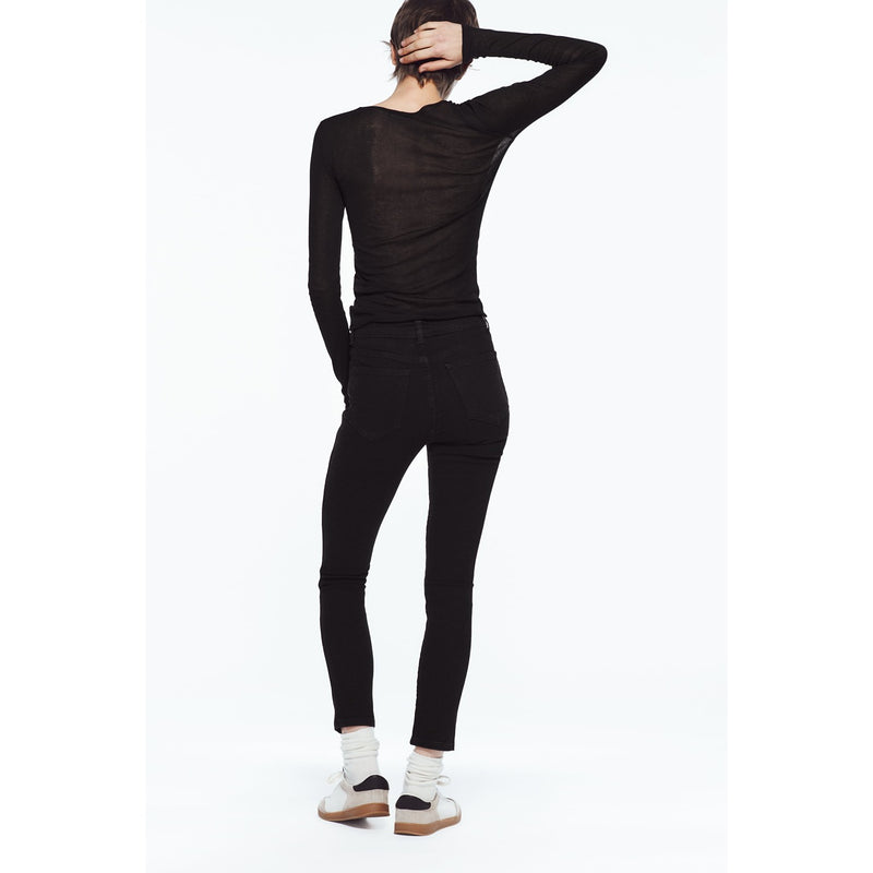 Black High Waisted Skinny Jeans | Montivo Pakistan
