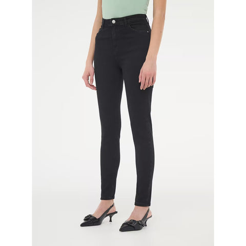 Black High Waisted Skinny Jeans | Montivo Pakistan