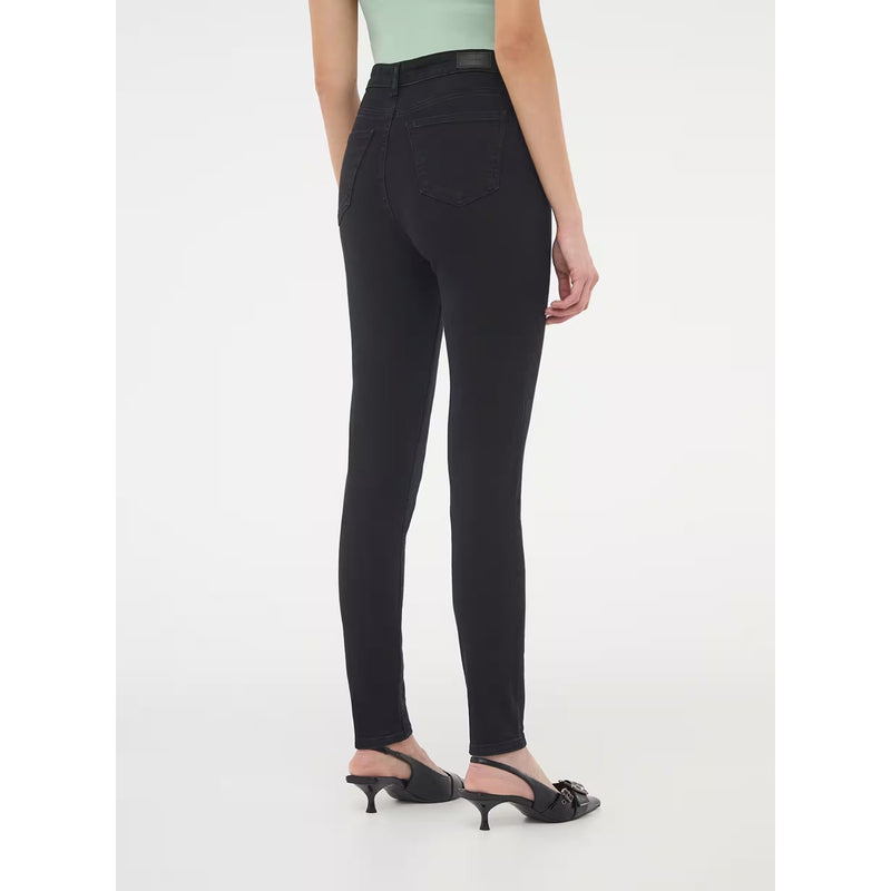 Black High Waisted Skinny Jeans | Montivo Pakistan