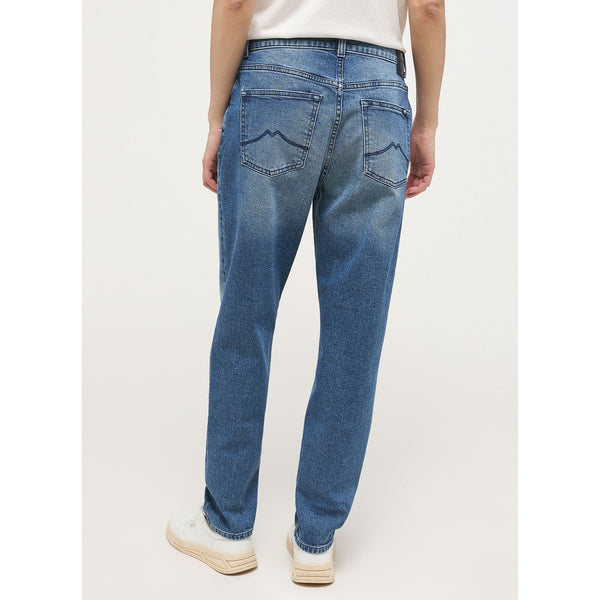 Blue Slim Mom High Waist Jeans | Montivo Pakistan
