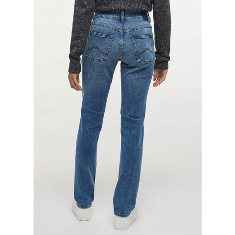 Blue Mid Rise Slim Fit Jeans | Montivo Pakistan