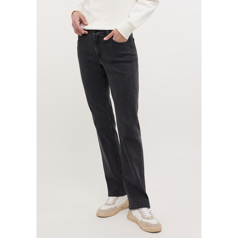 Charcoal Mid Rise Relaxed Jeans | Montivo Pakistan
