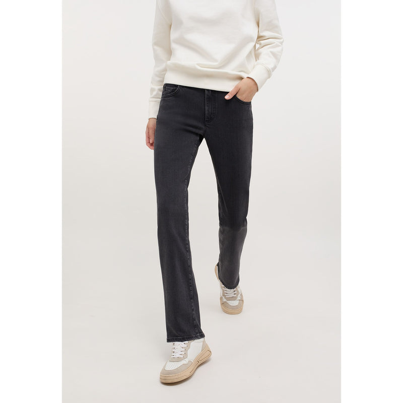 Charcoal Mid Rise Relaxed Jeans | Montivo Pakistan