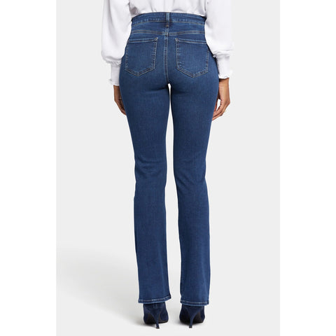 Blue Mid Rise Boot Cut Jeans | Montivo Pakistan