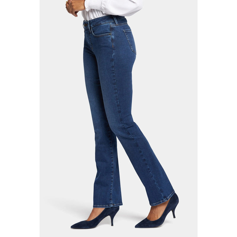 Blue Mid Rise Boot Cut Jeans | Montivo Pakistan