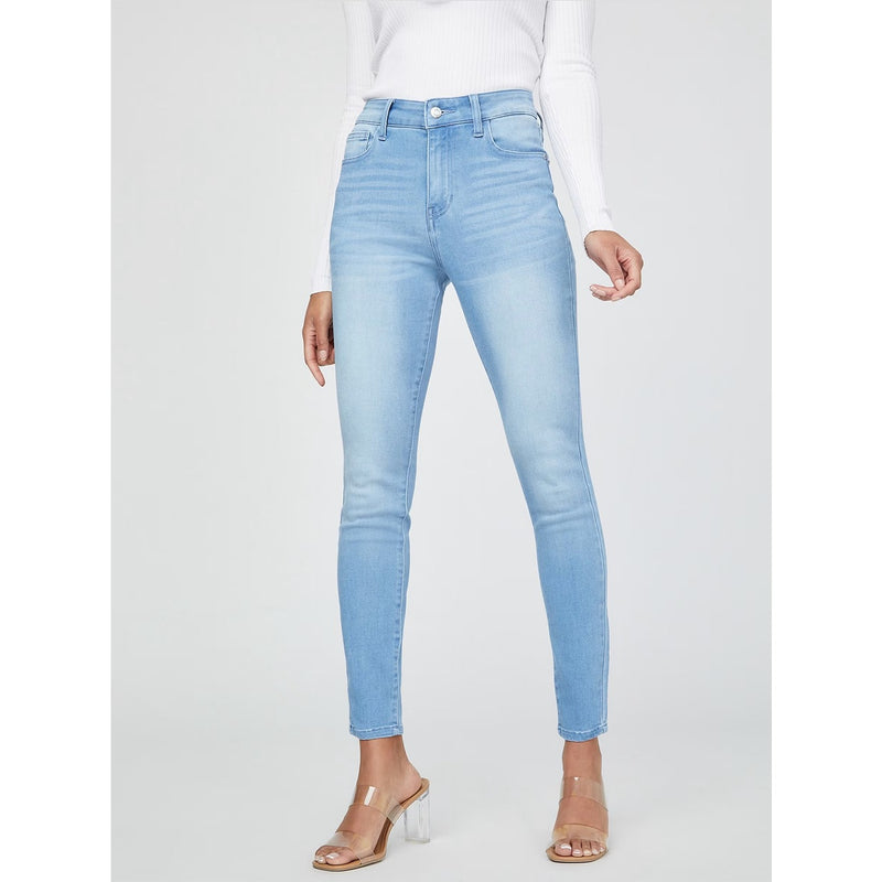 Light Blue High Rise Skinny Jeans | Montivo Pakistan