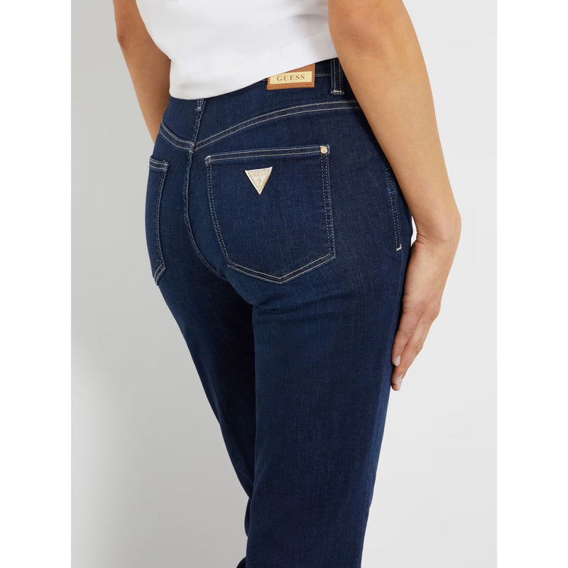 Blue Mid Rise Boot Cut Jeans | Montivo Pakistan