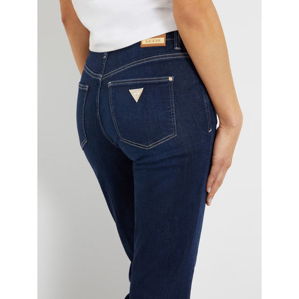 Blue Mid Rise Boot Cut Jeans | Montivo Pakistan