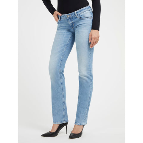 Light Blue Straight Low Rise Jeans | Montivo Pakistan