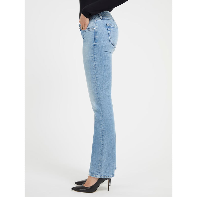 Light Blue Straight Low Rise Jeans | Montivo Pakistan